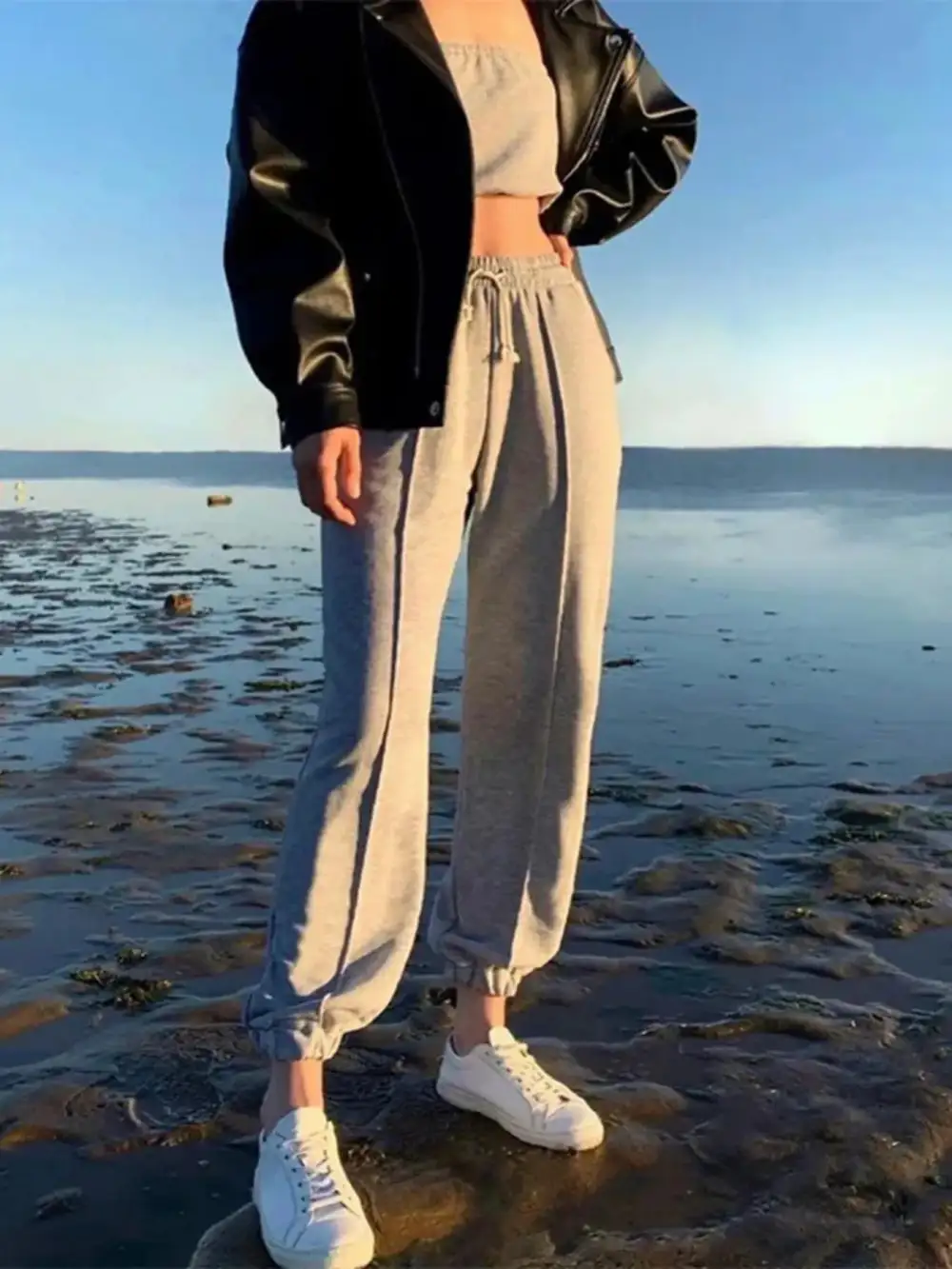 Drawstring Jogger Pants