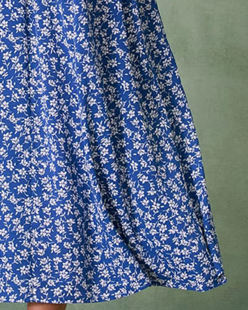 Floral Ultra Long Dress