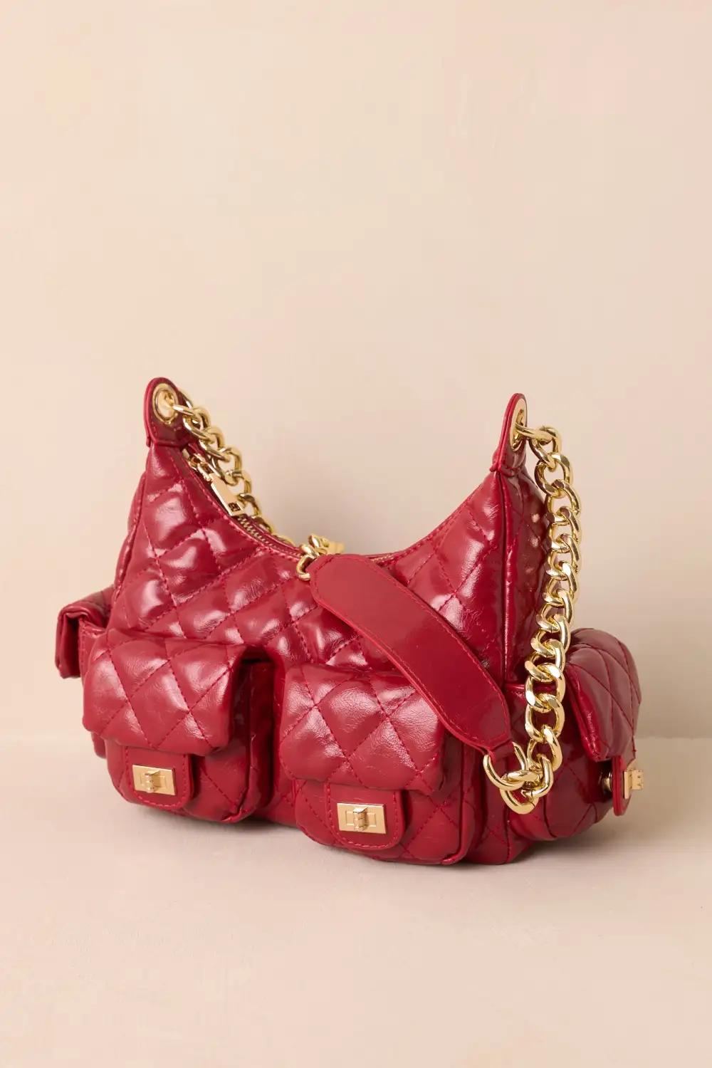Calm Faux Leather Leather Handbag
