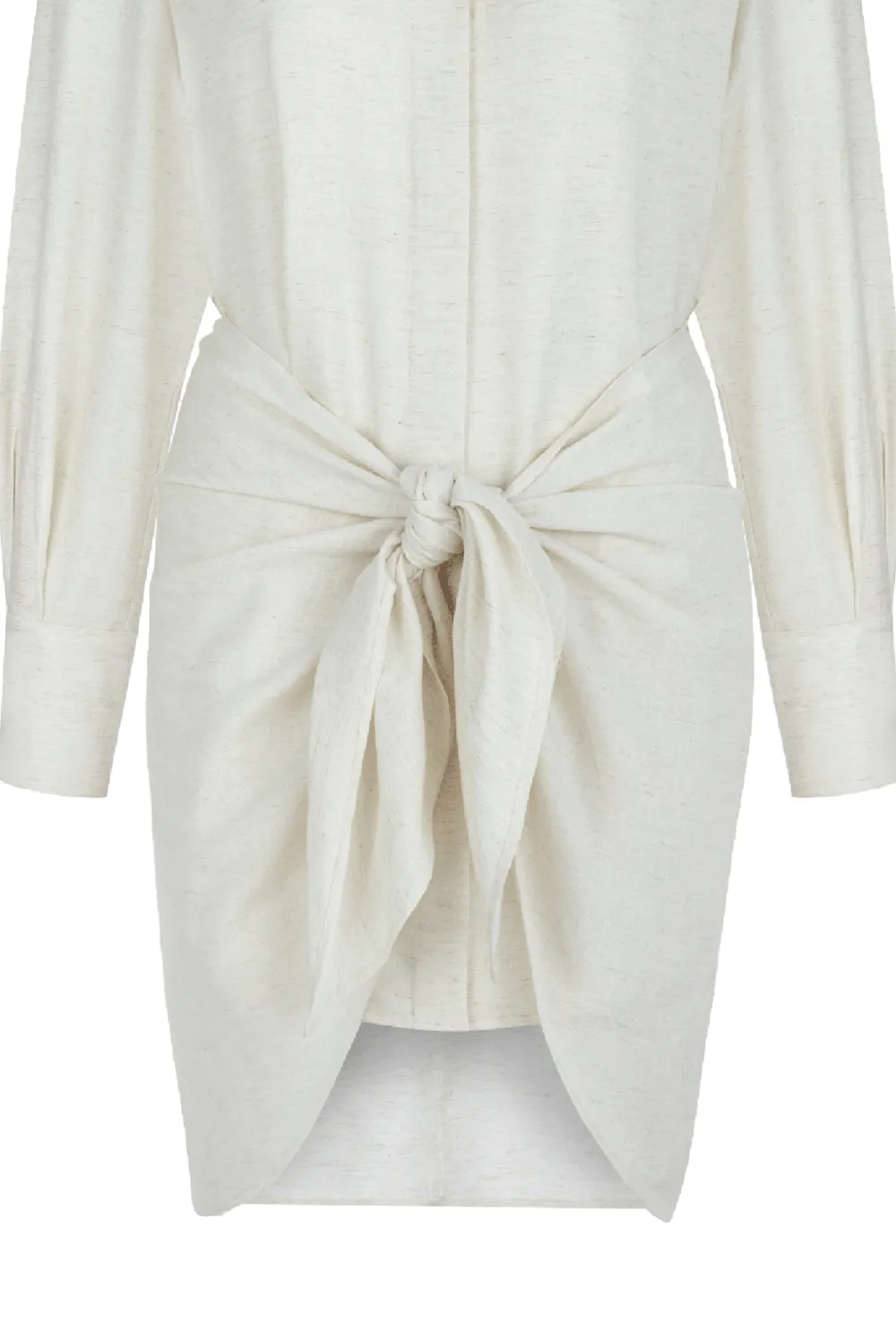 Mini Dress-Beige