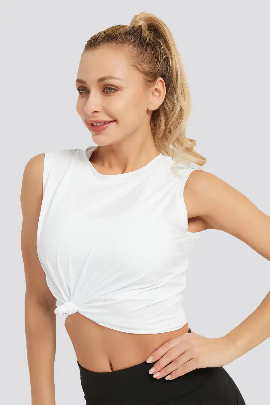 Origin Sleeveless Workout Crop Top