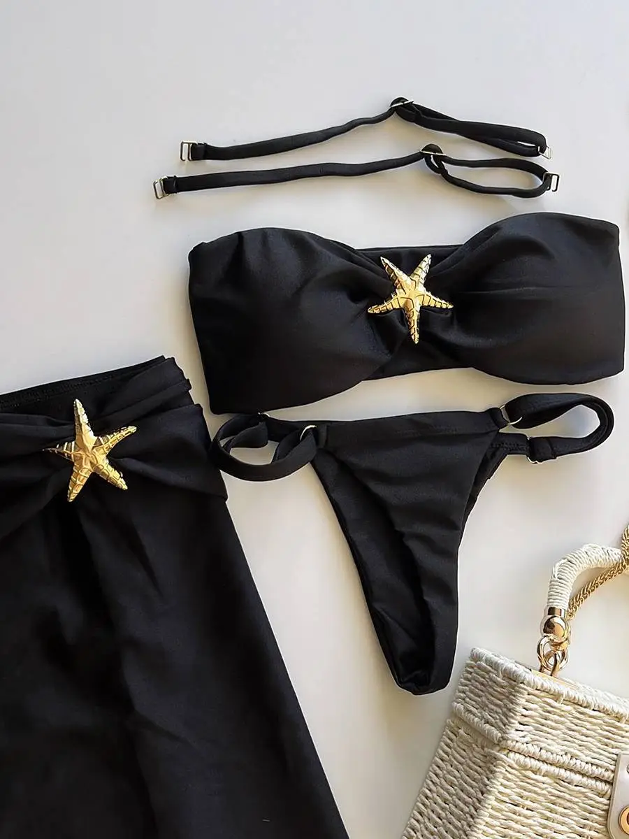 Starfish Motif Bikini Set