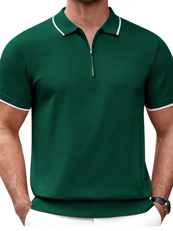 Zip Front Everyday Shirt