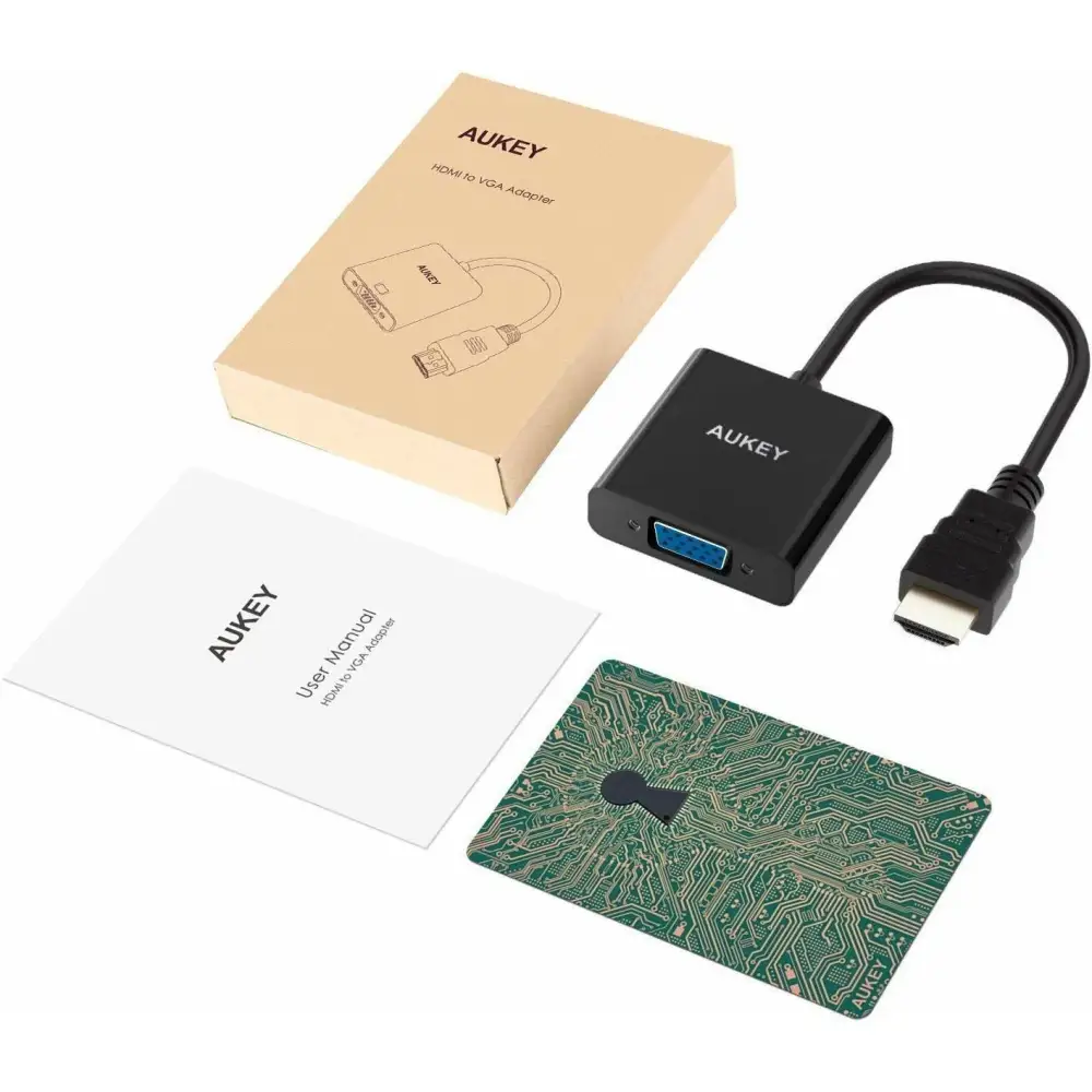 AUKEY Adaptateur HDMI vers VGA 1080P Convertisseur