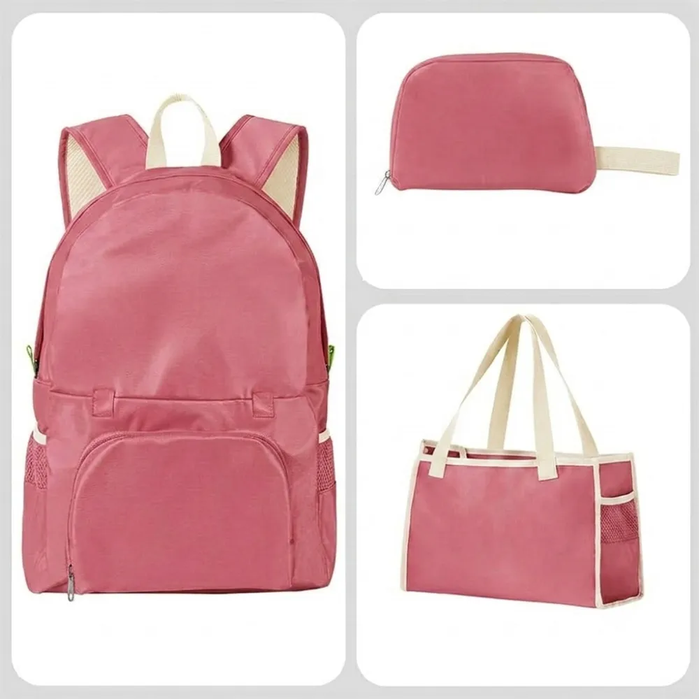 🔥 The First 50 Customers Enjoy A 50% Discount 🔥 Foldable Multifunctional Backpack/Handbag (Three In One Travel Bag)