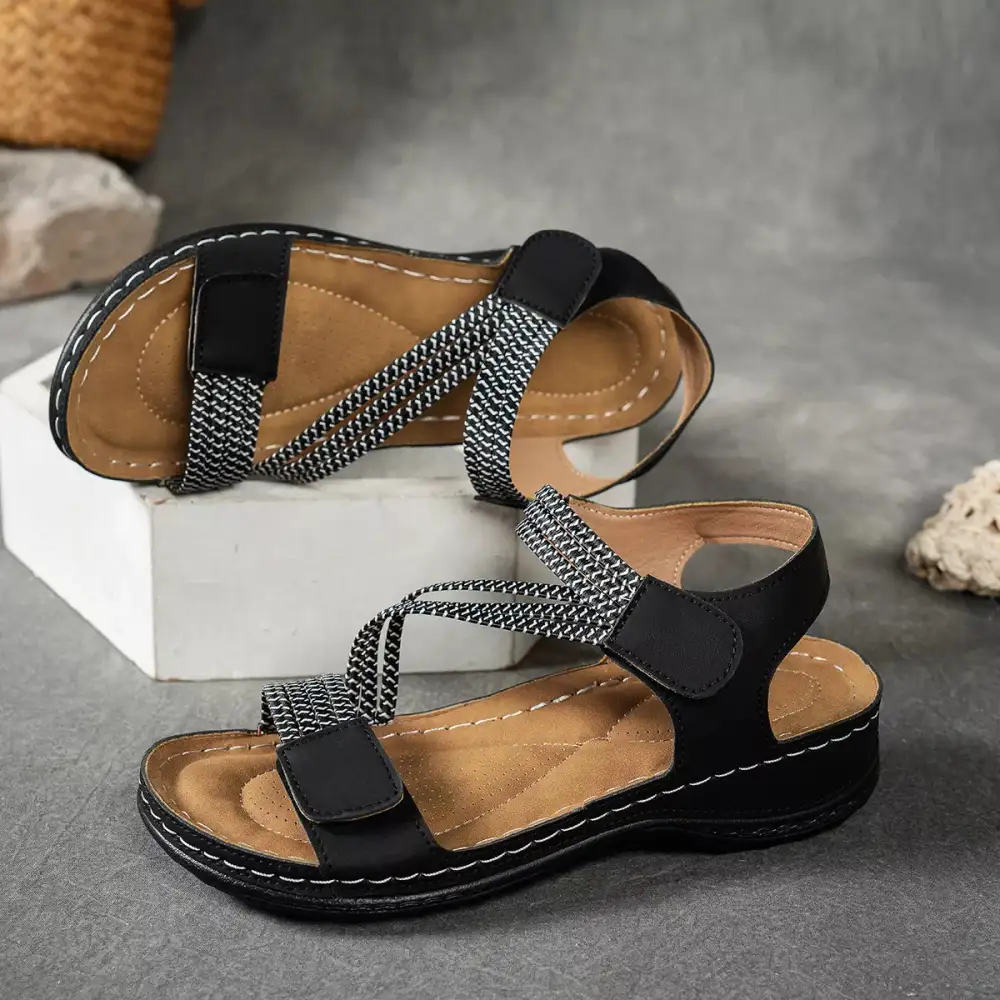 Everyday Wedge Open Sandals