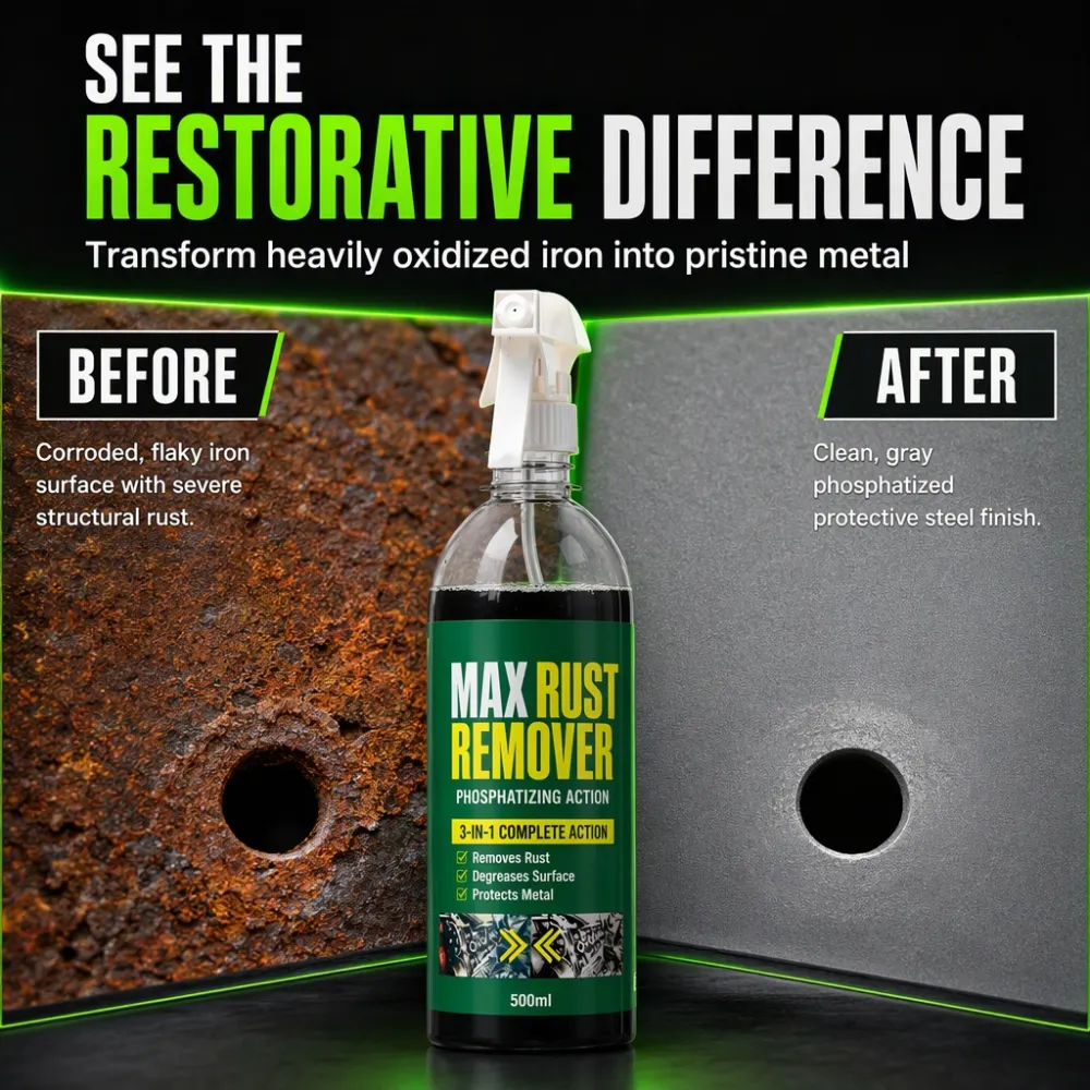 3 in 1 Rust Remover and Phosphating Agent for Metal Parts