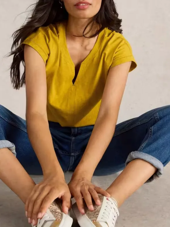 Daily Notch Neck T-Shirt