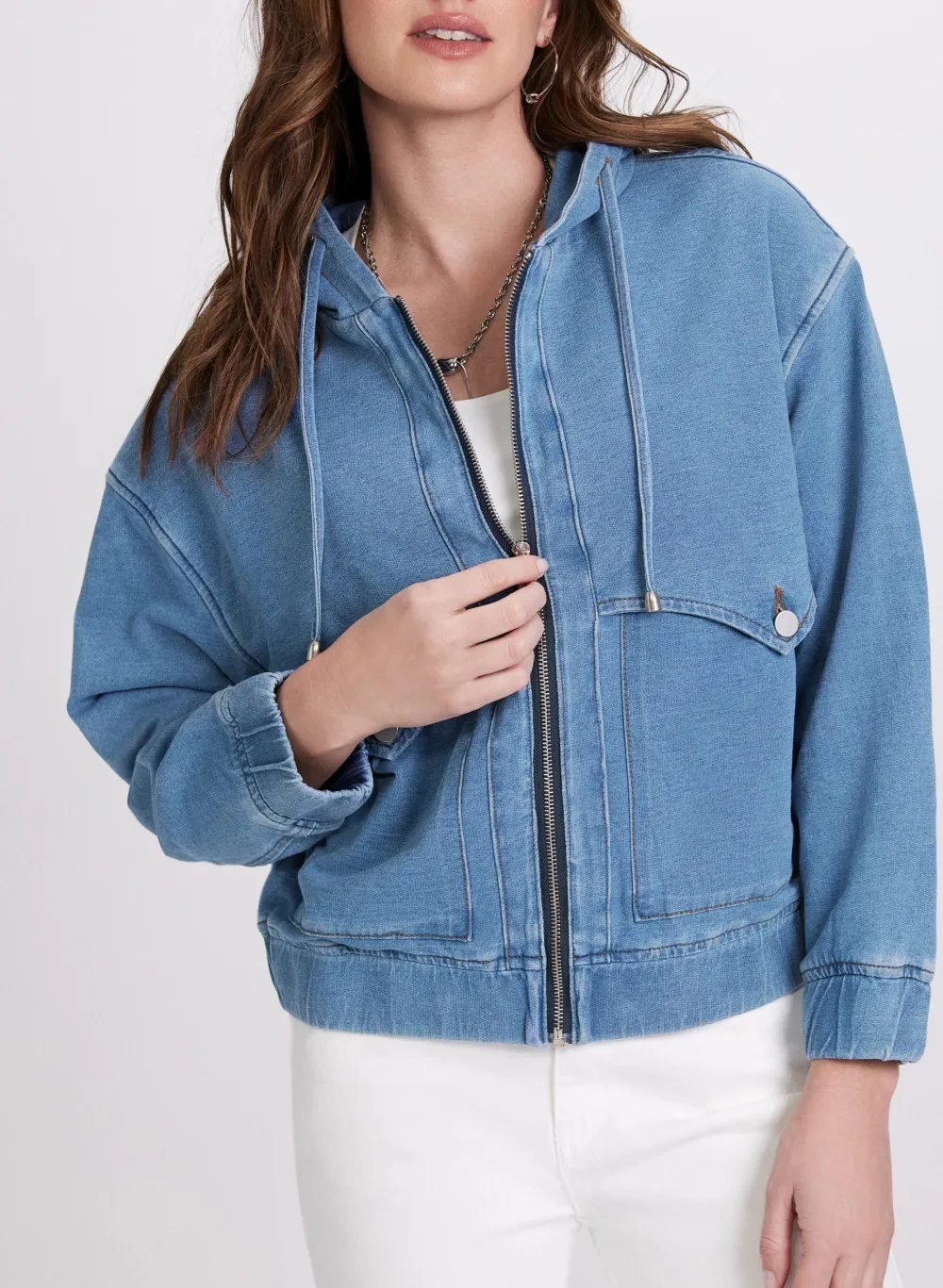 Simplified Linen Jacket