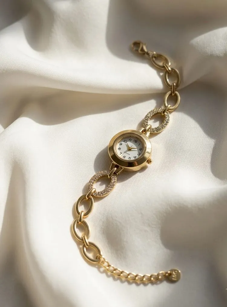 Elegant Stainless Steel Vintage Fashion Watch