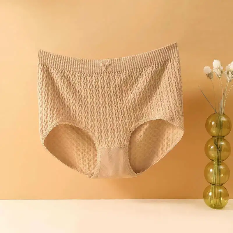 Plus Size High Waist Soft Touch Breathable Panty