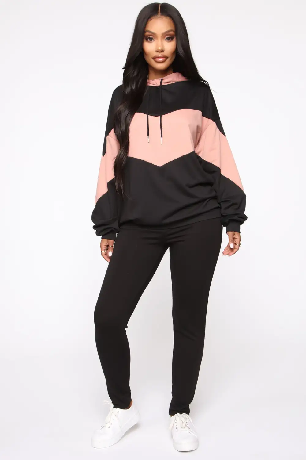 Not Mad At That Pant Set - Black/Mauve