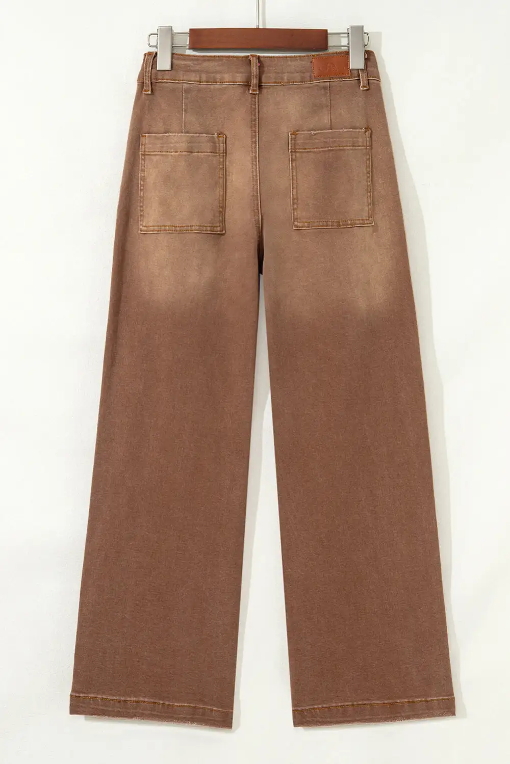 Modern Mimimalist Patch Pocket Womens Shift Jeans