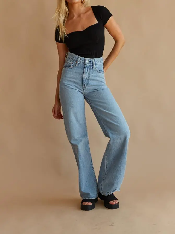 Ribcage Wide Leg Jeans Far and Wide
