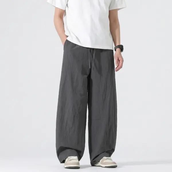 Structured Wide Leg Pants