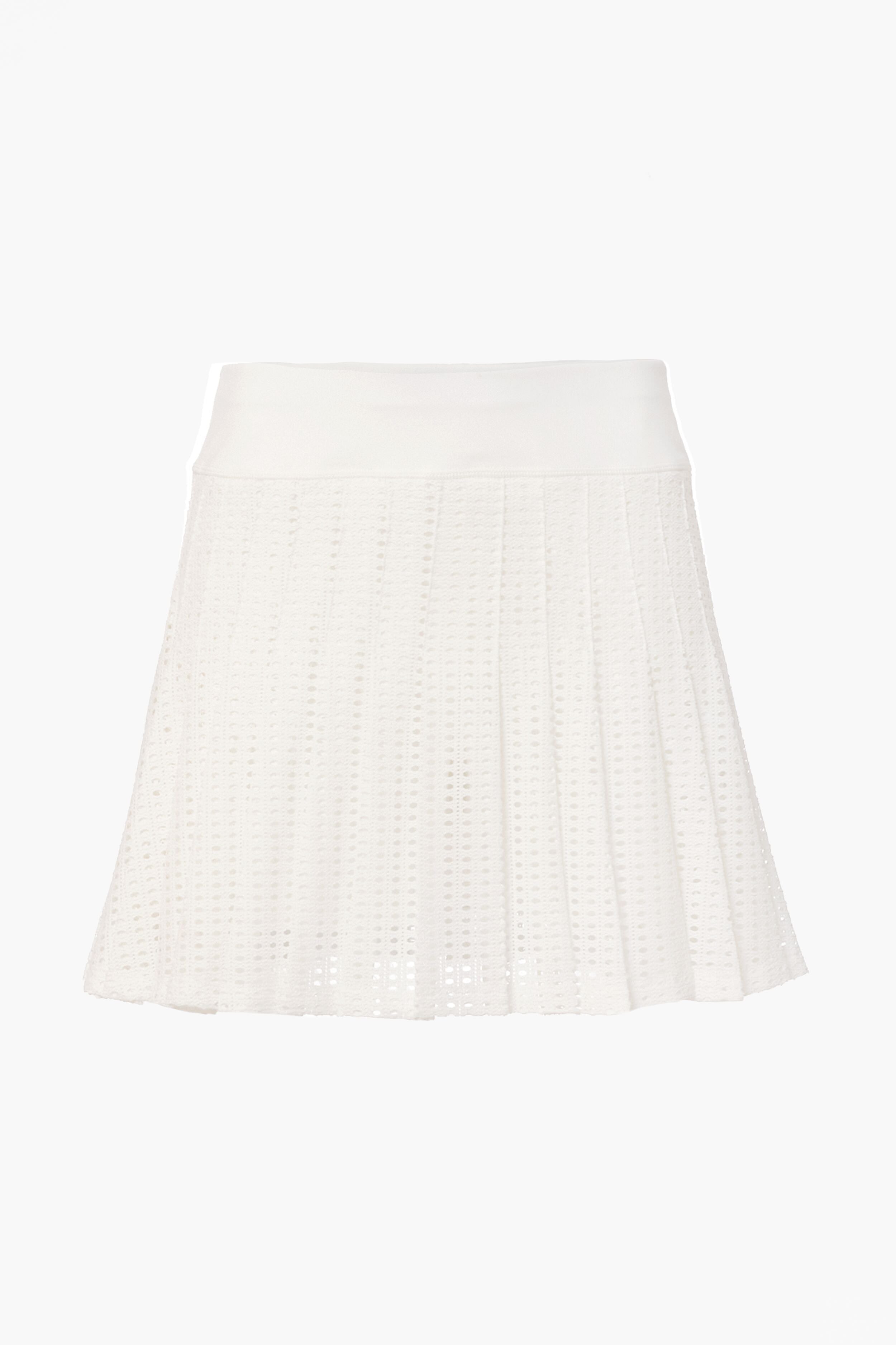 White Cane 15 Inch Williams Tennis Skirt