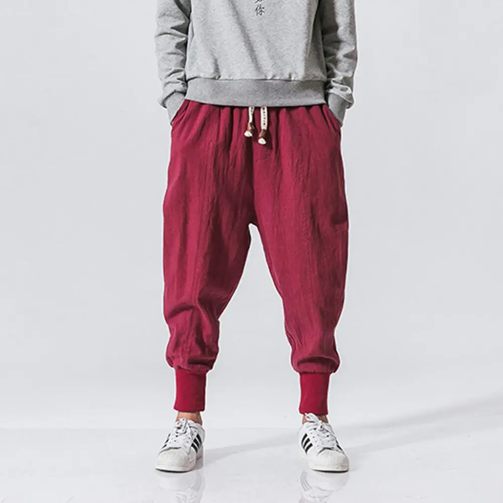 Relaxed Tapered Harem Pants