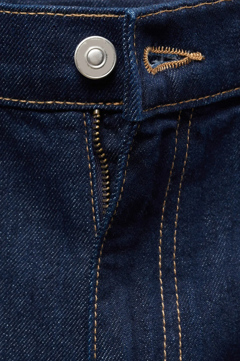 Relaxed Fit Dark Wash Jeans