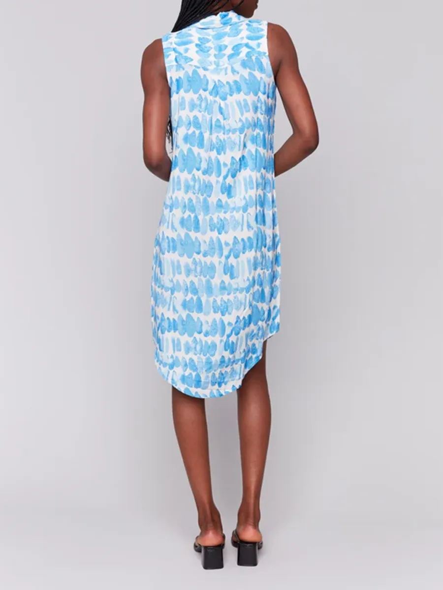 Casual All-Match Lazy Style Lapel Dress