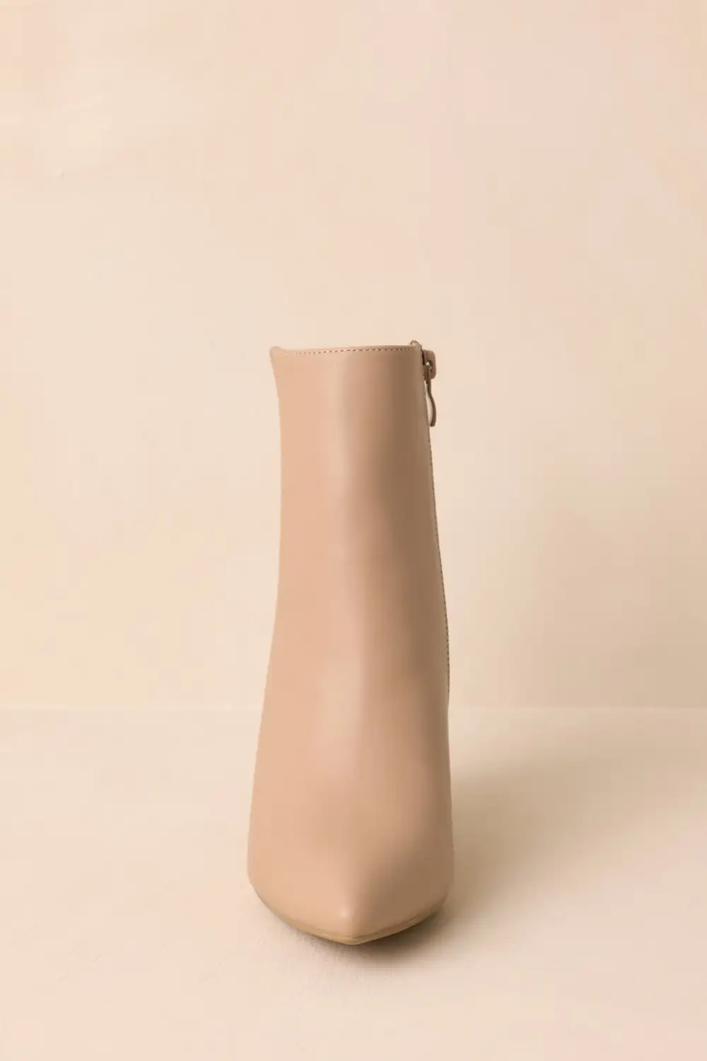 Easygoing Faux Leather Leather Boots