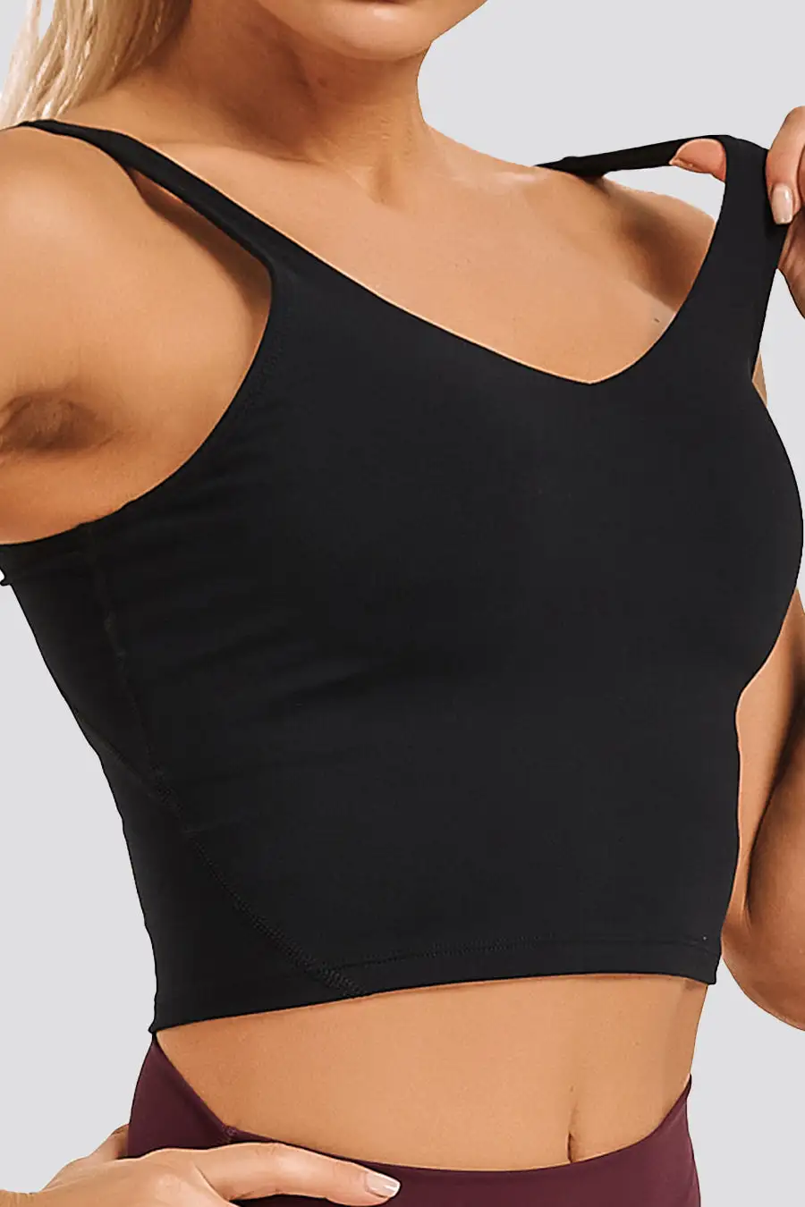 Longline Sports Bra