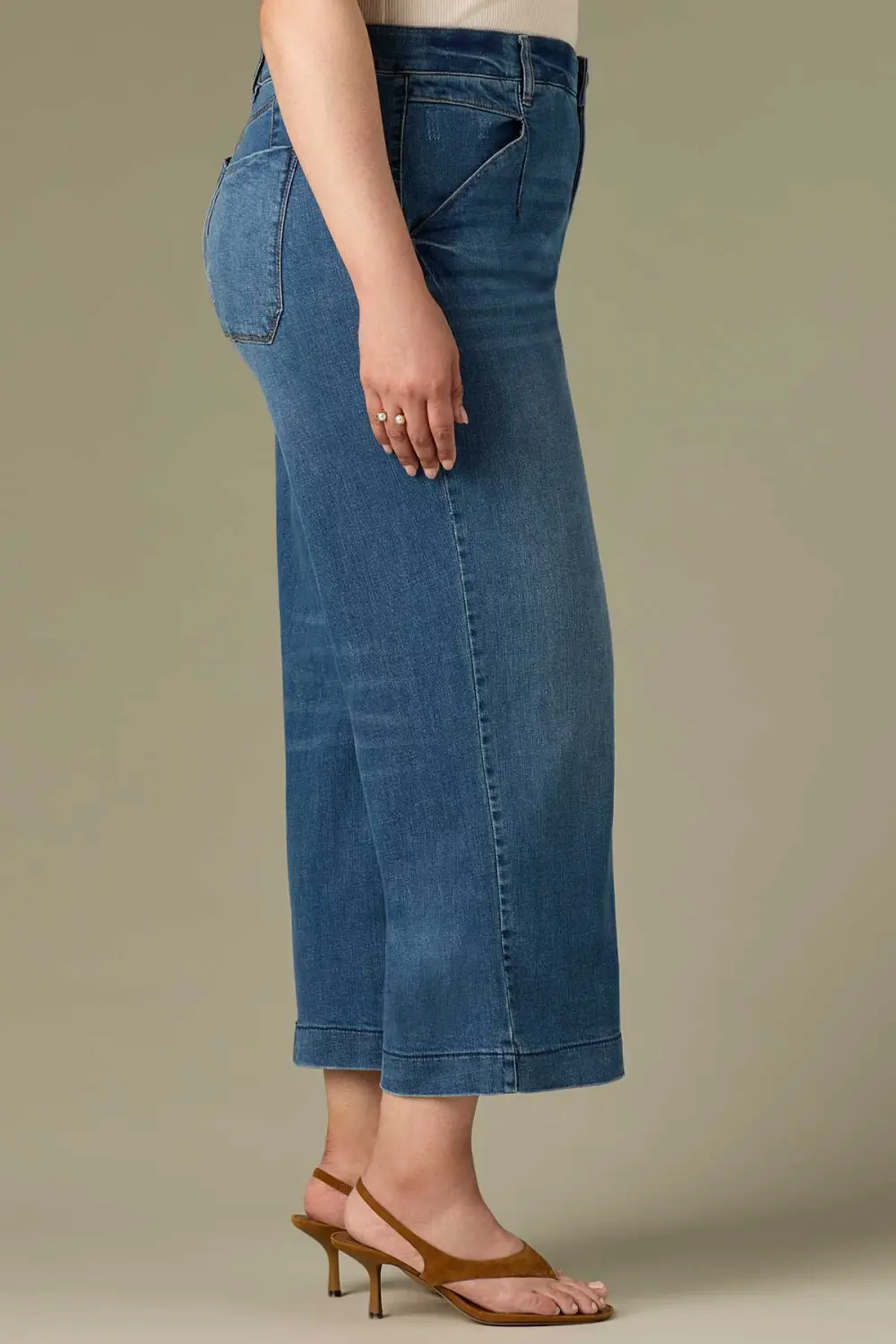Everyday Plus Size Wide Leg Jeans