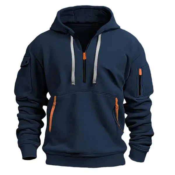 LEON | ENHANCED ZIP-UP SWEATSHIRT