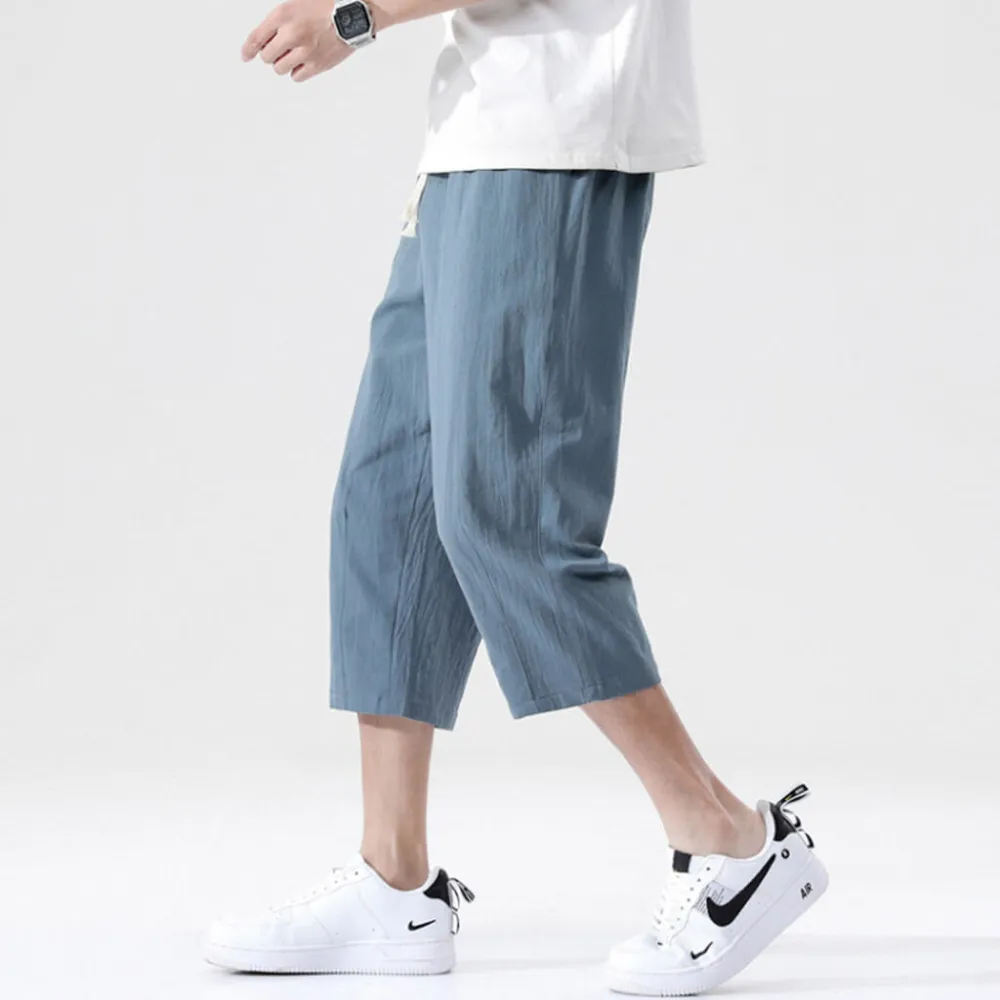 Clean Cropped Casual Pants