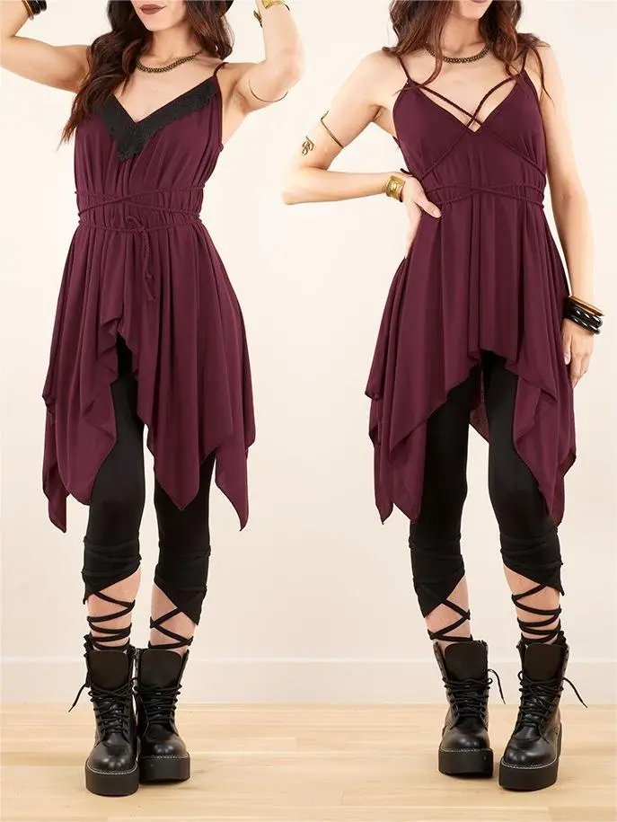 Loose And Reversible Strappy Tunic