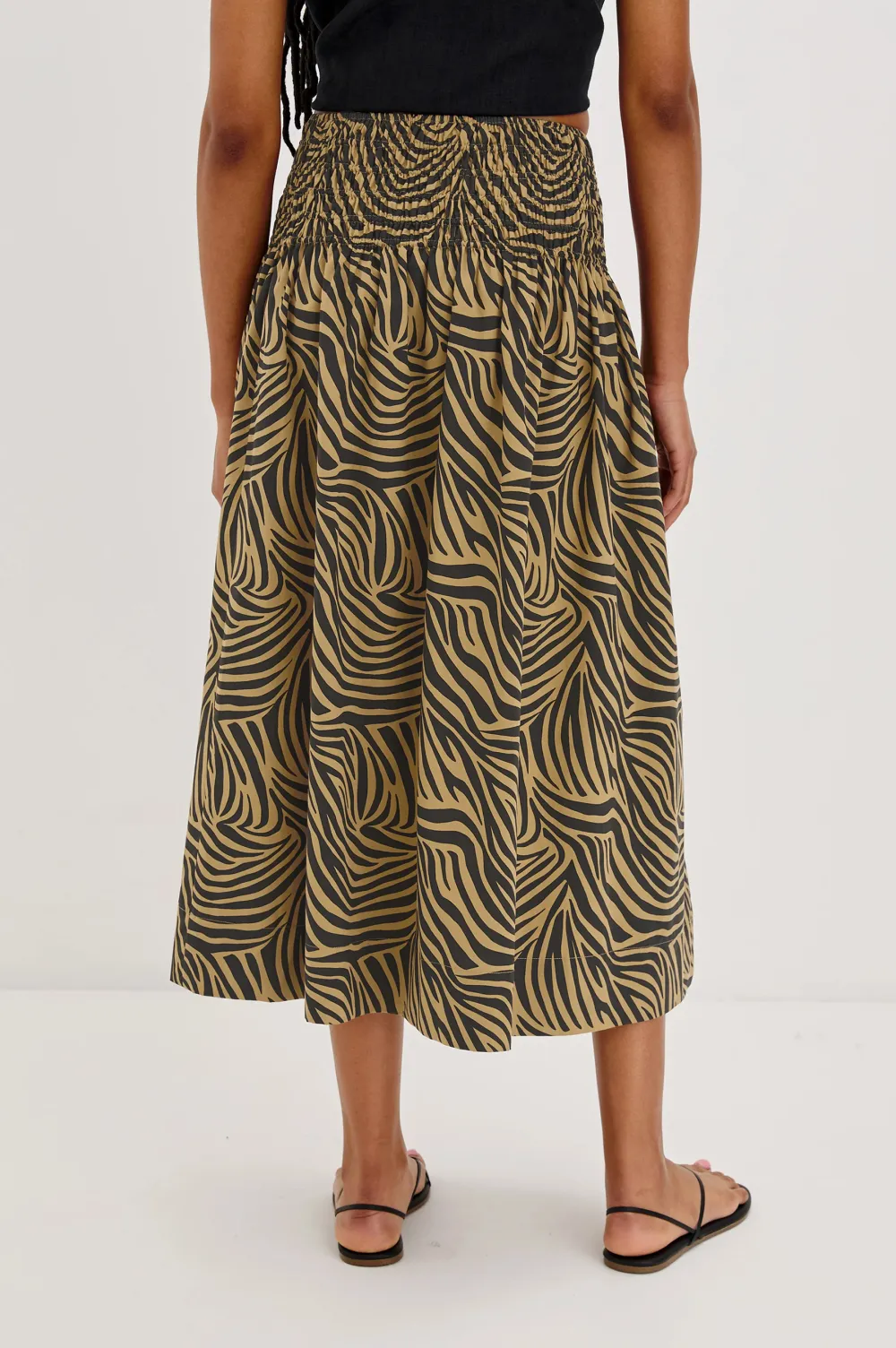 Flared Lightweight Flowing Skirt
