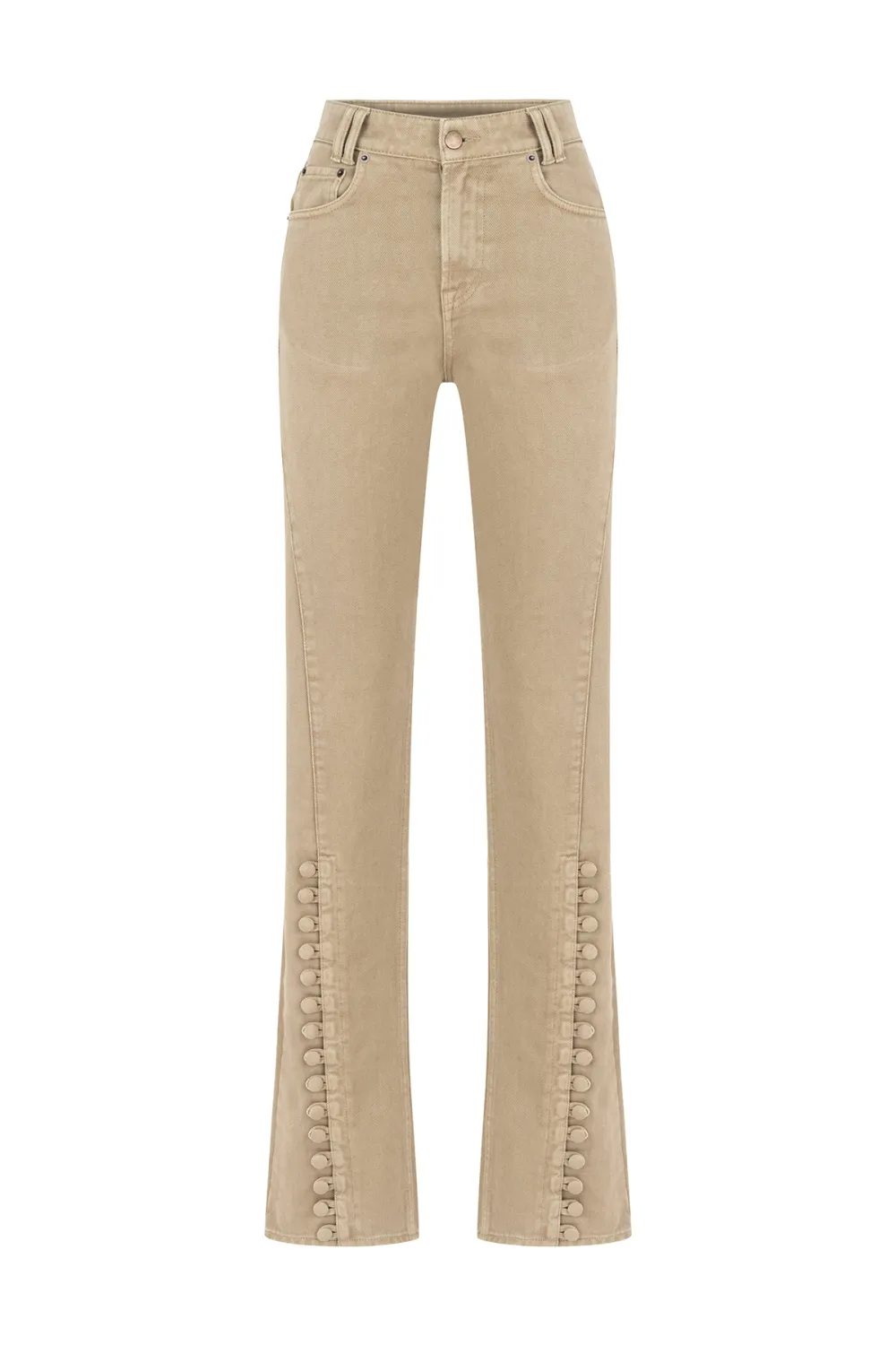 Denim Pants-Mocha