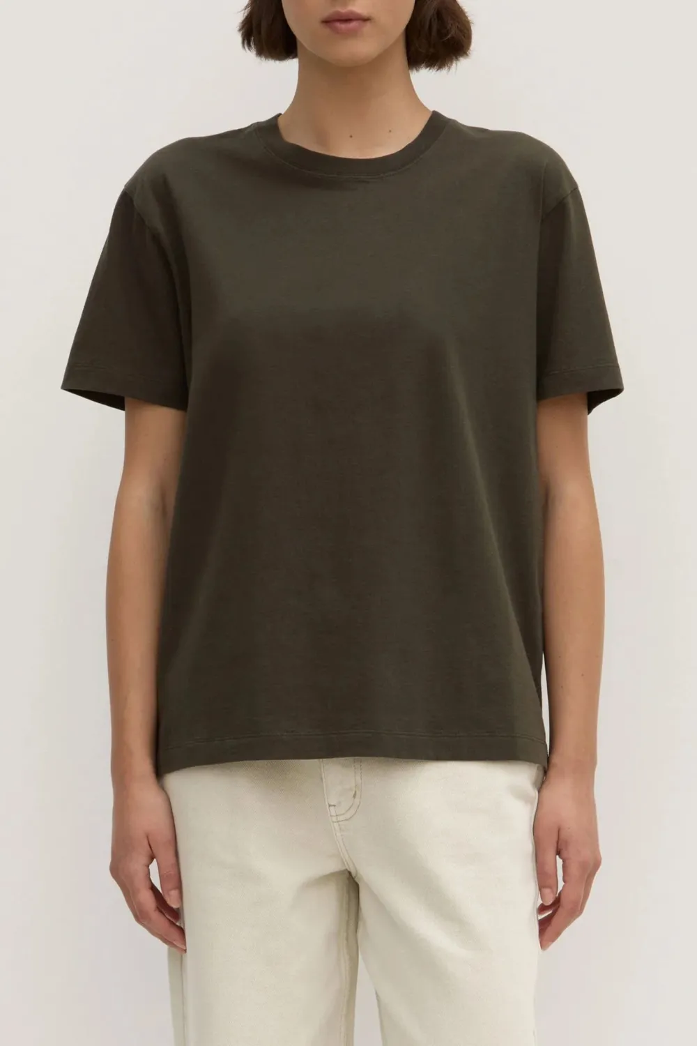 Pure Organic Cotton Round Neck Women's T-Shirt