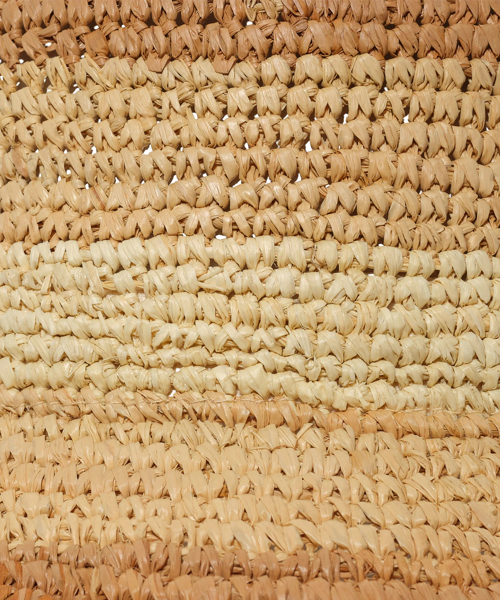 Casual Style Striped Raffia Straw Hat