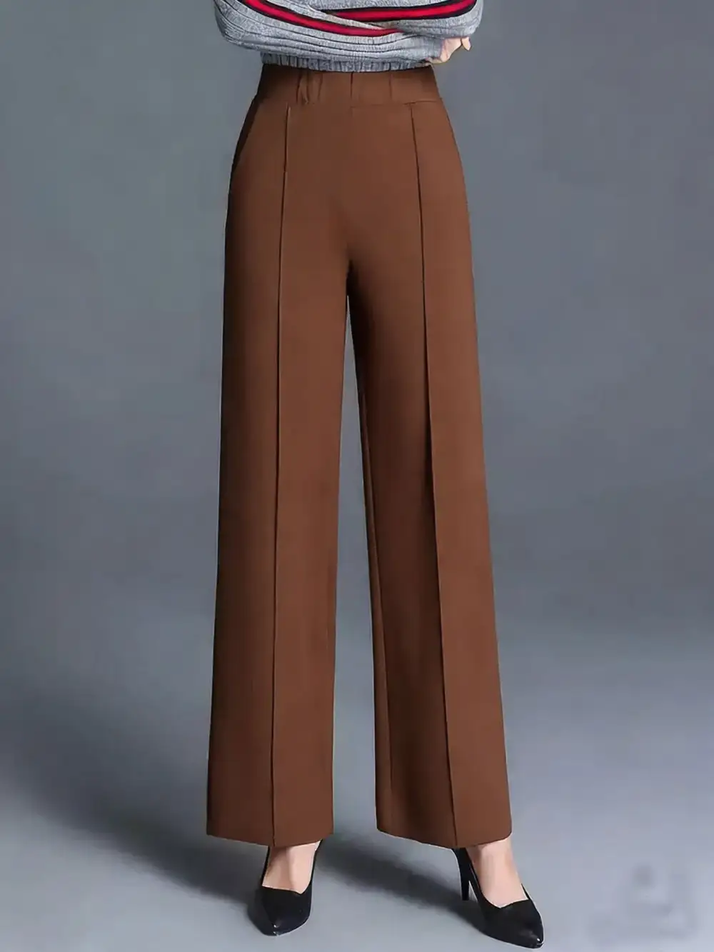 High Waisted Wide Leg Pants