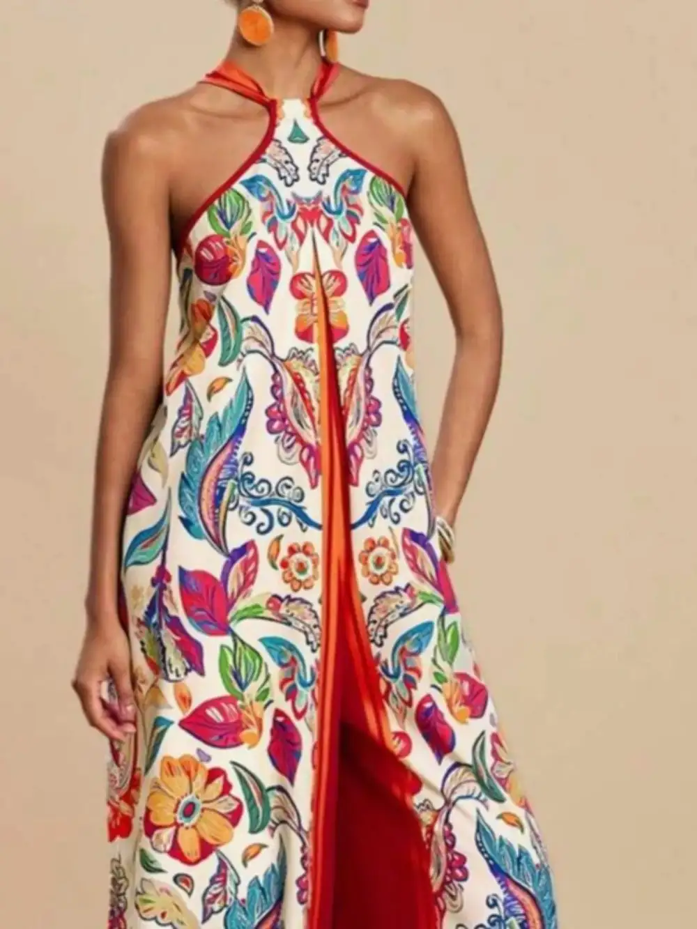 Polished Wide Leg Halter Jumpsuit