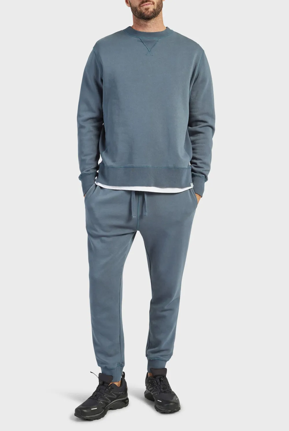 Academy Sweat Pant-Oxford heather