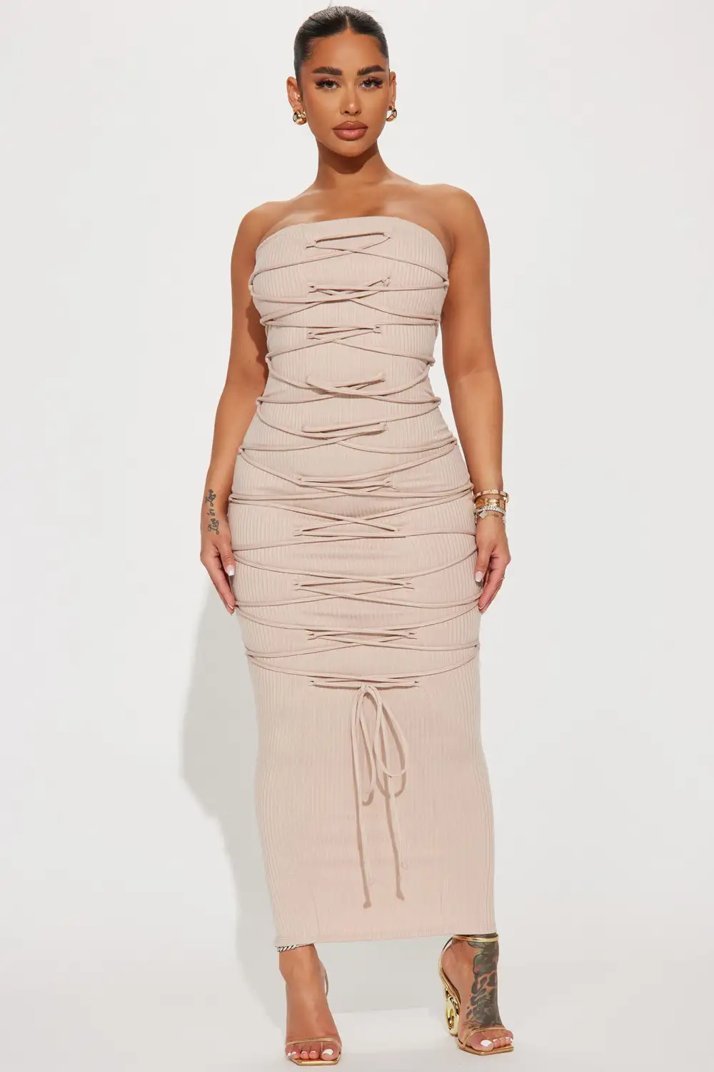 Mayra Maxi Dress - Oatmeal