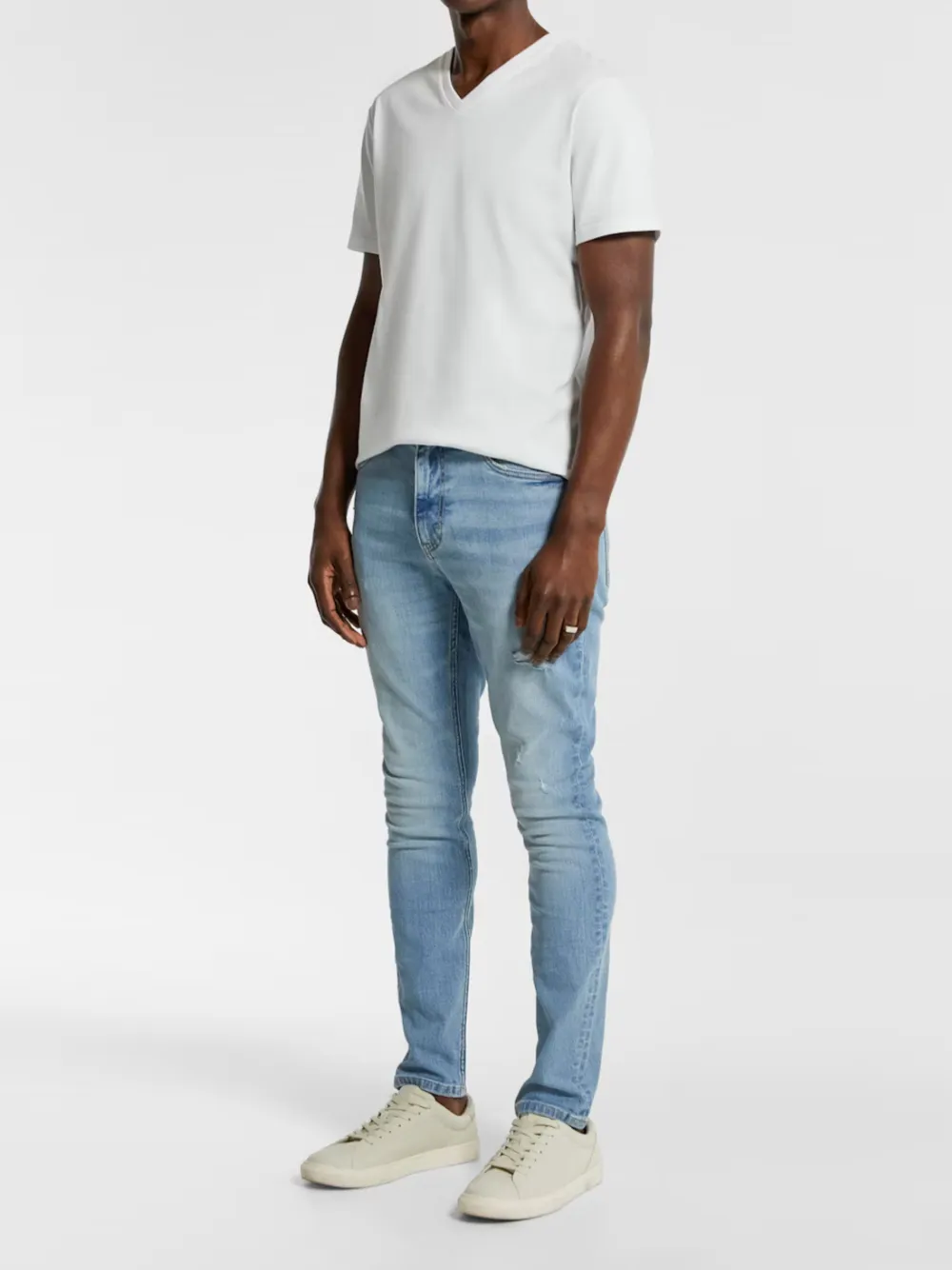 Light Wash Casual Style Jean