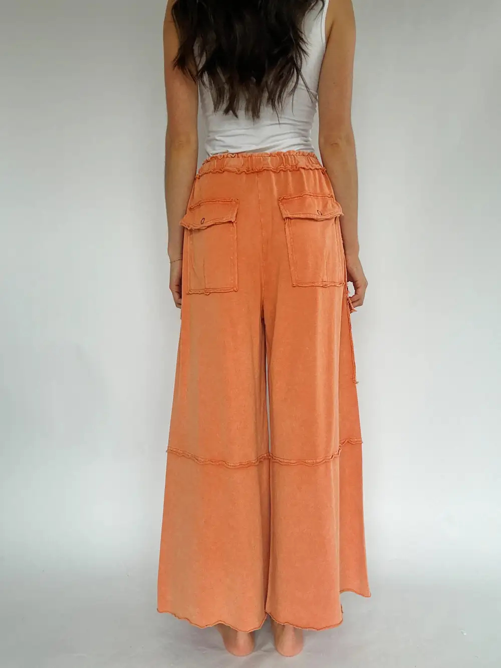 Relaxed Straight Leg Utility Pants