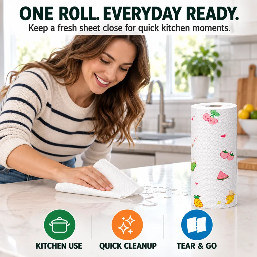 Dry & Wet Dual-Use Kitchen Cleaning Cloths