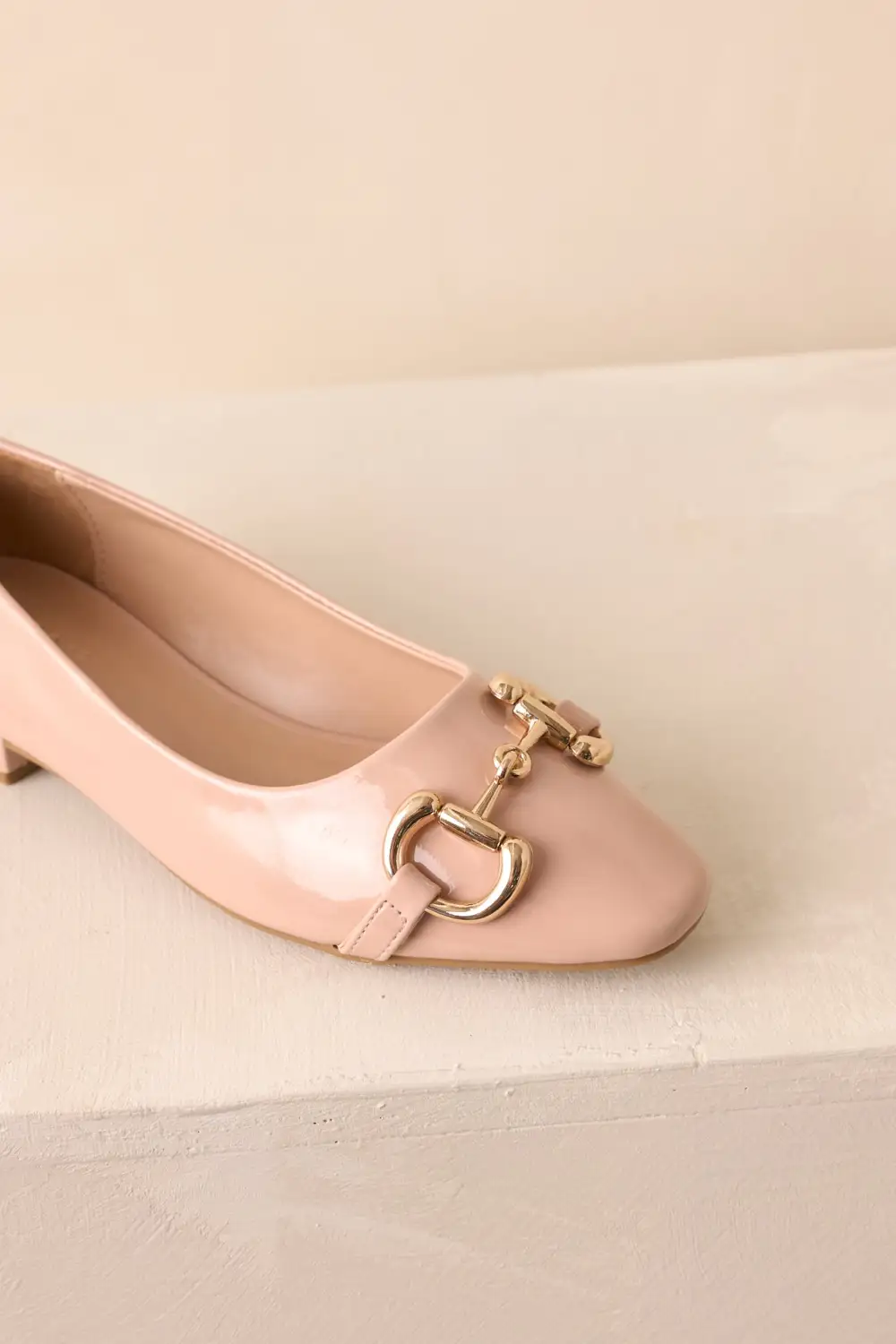 Fresh Faux Leather Leather Loafers