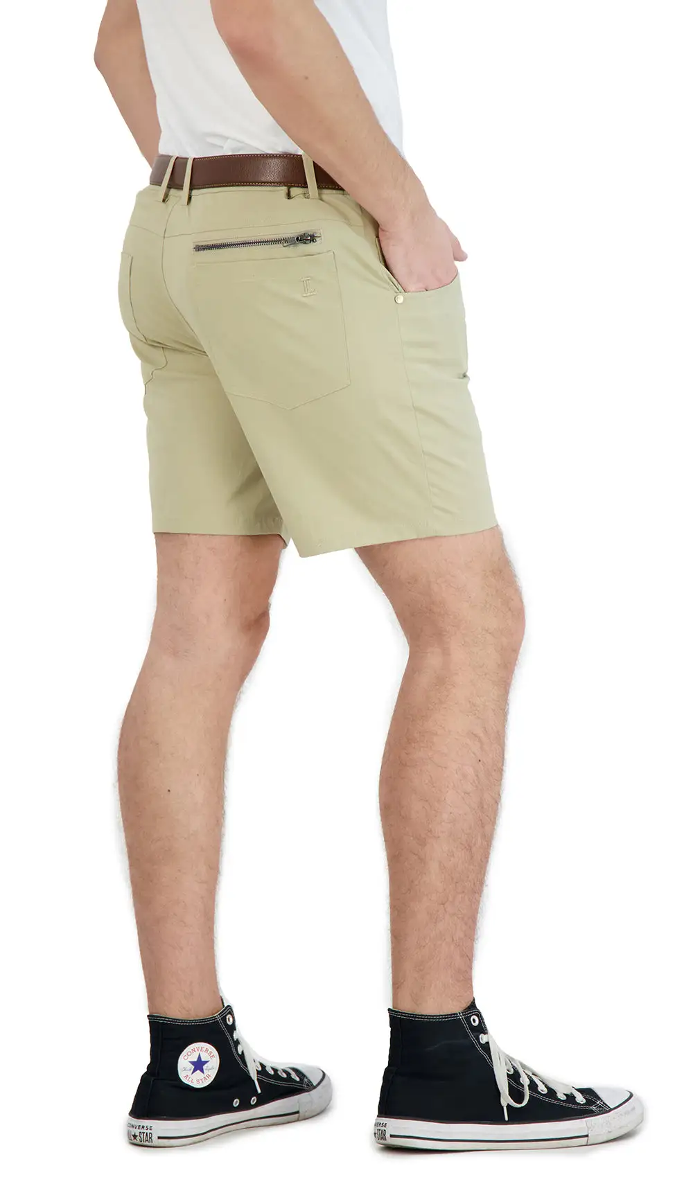 Easy Wear Stretch Denim Shorts