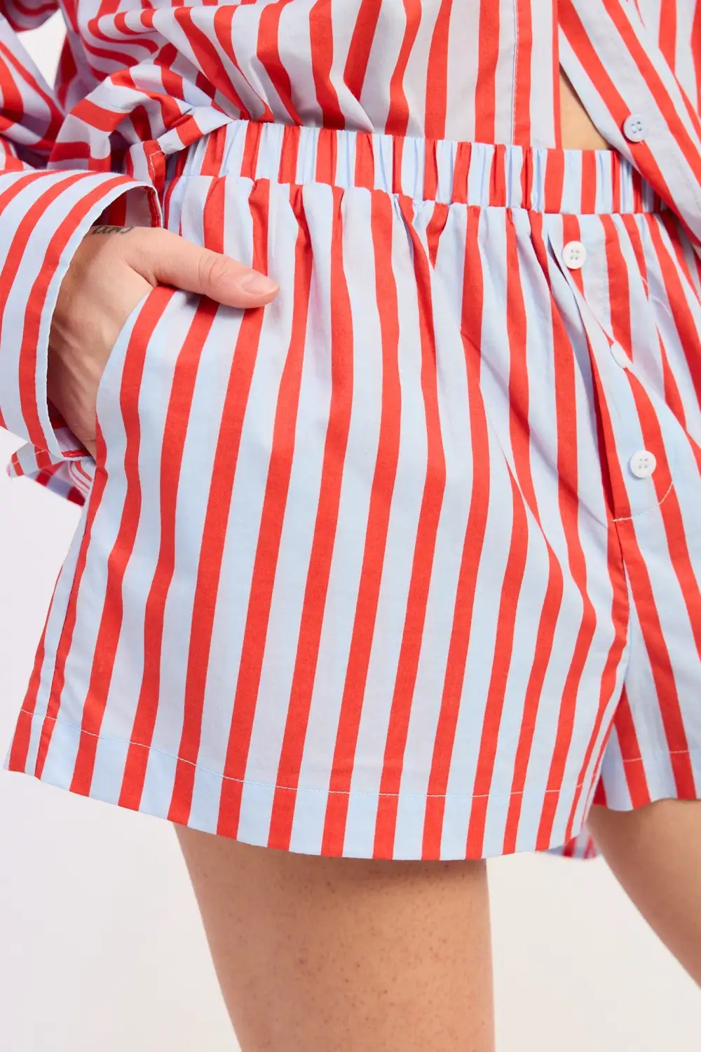 Layered Shorts Set