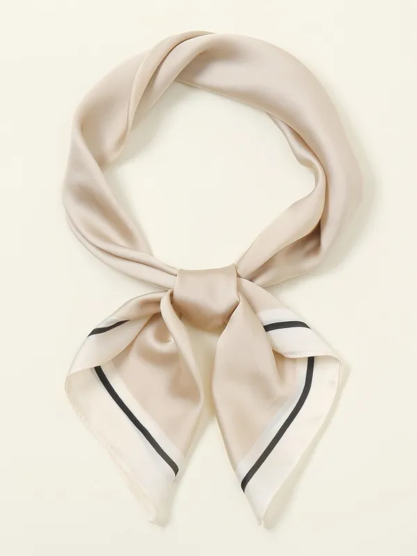 Women's Soft Knit Scarf With Relaxed Lines