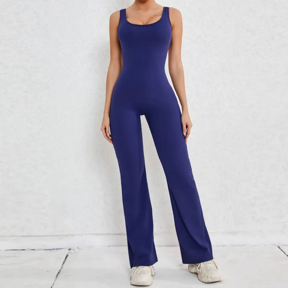 Flared Studio Yoga Jumpsuit