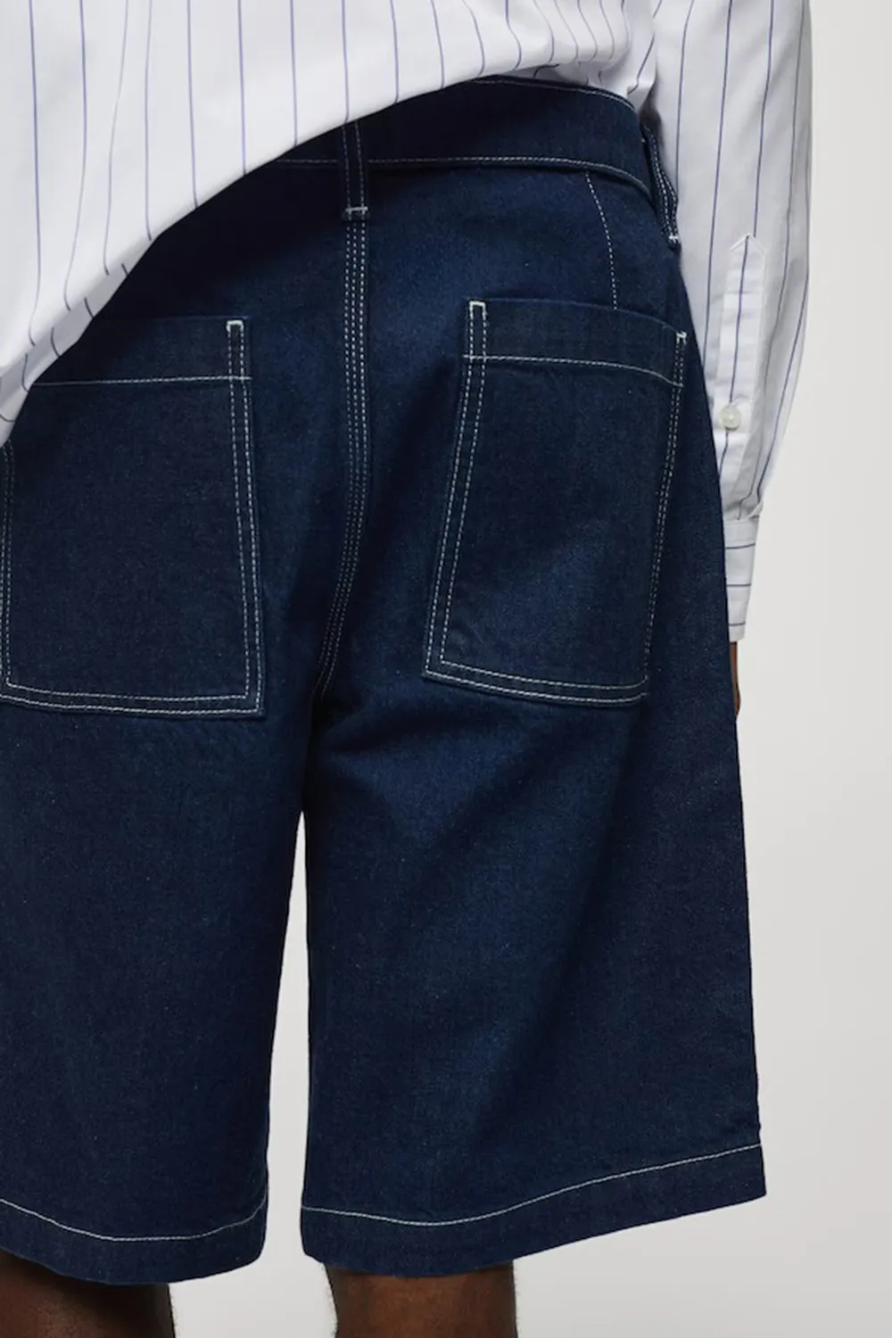 Denim Casual Style Shorts