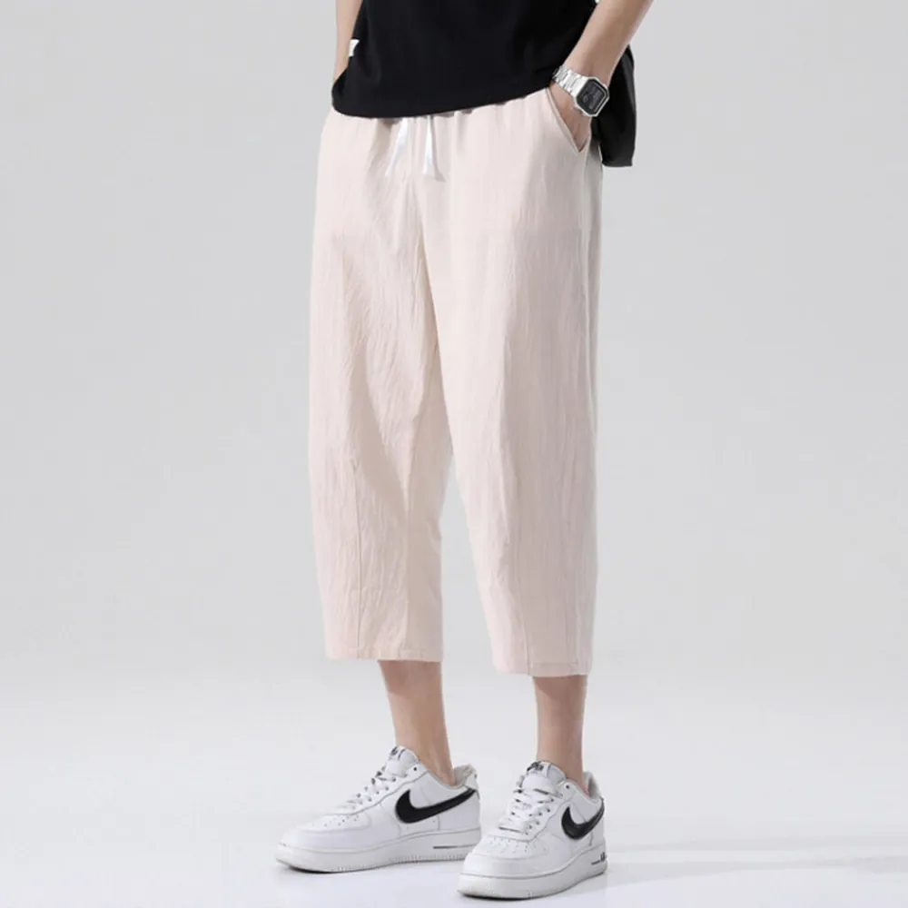 Clean Cropped Casual Pants