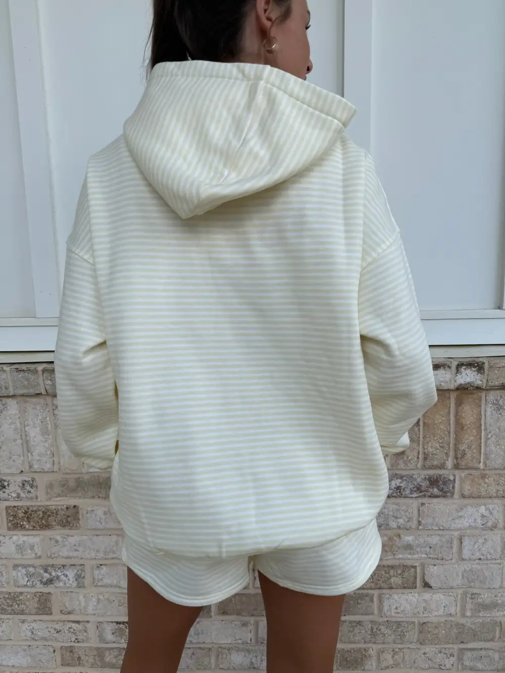 Baby and Big Striped Hoodie