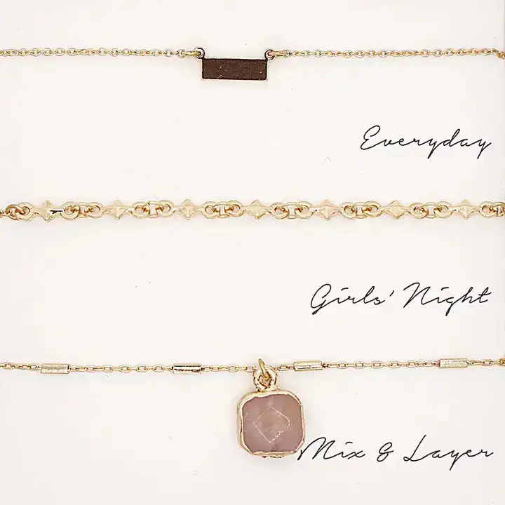 Everyday Layering Pendant Necklace