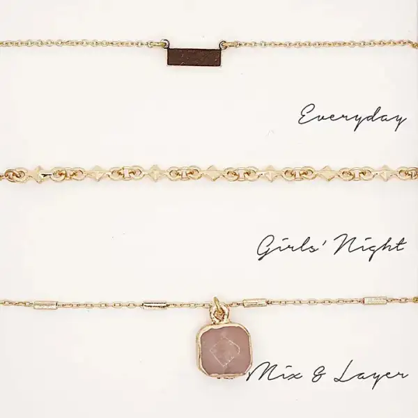 Everyday Layering Pendant Necklace
